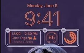 ios16锁屏小组件怎么添加