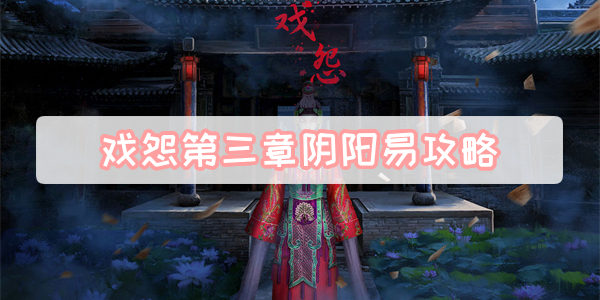 戏怨第三章阴阳易攻略