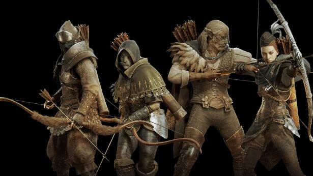 弓箭手职业展示