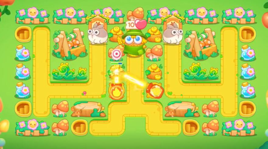 喷火器攻击演示