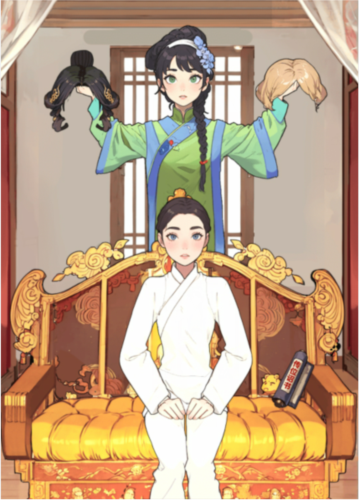 女帝登基装扮通关技巧