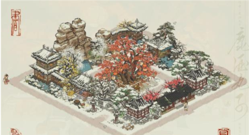 江南百景图白雪镇布局攻略 新年银装素裹梦幻小镇布局技巧