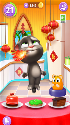 我的汤姆猫2破解版无限金币钻石免广告最新版下载_我的汤姆猫2破解版9.9亿金币和星星下载v5.0.1.10430 无限钻石版 运行截图3