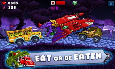 汽车吞噬2破解版中文下载_汽车吞噬2内置菜单版下载v1.3无限金币版 运行截图2