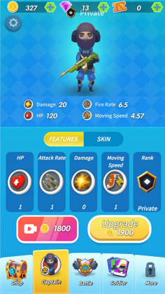 我要当枪神免广告破解版下载-我要当枪神破解版2025下载v1.0.4 无限金币版 运行截图2