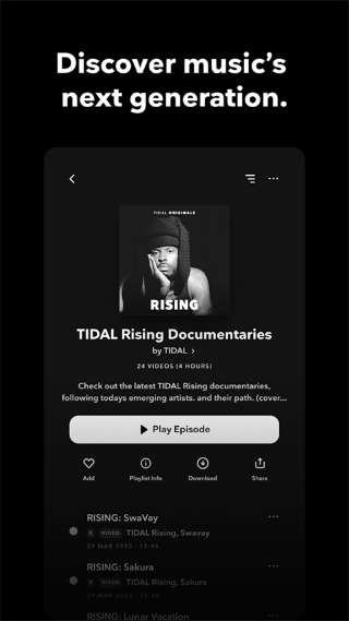 tidal音乐中国官网版下载_tidal音乐app下载v2.133.0 中文版 运行截图1