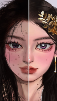 明星化妆师破解版全部解锁版下载-明星化妆师破解版无限金币版v1.9.1 安卓版 运行截图1