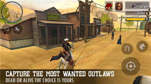 火枪与马刺2汉化版下载-火枪与马刺2无限金币版下载 运行截图1