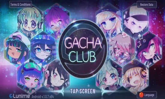 加查俱乐部中文版下载最新版-Gacha Club官方正版下载中文版v1.1.6 运行截图1