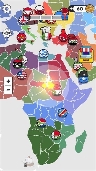 国家球世界大战安卓游戏下载-国家球战争(Country Balls World War)中文版下载 运行截图3