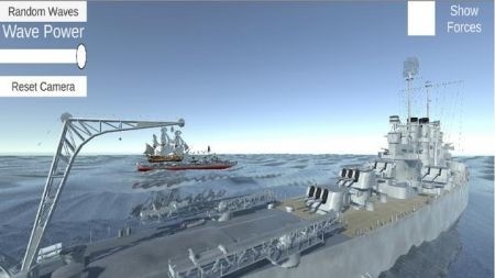 海浪模拟手机版下载_海上生存模拟安卓版下载_海浪模拟手机版游戏安卓中文版 运行截图2