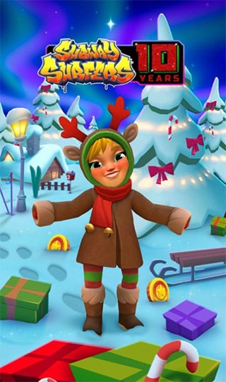 地铁跑酷北极版内置菜单下载-地铁跑酷北极版中文下载 运行截图1