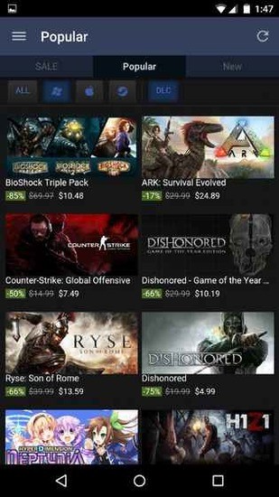 steam安卓下载手机版中文版-steam官方正版下载手机版 运行截图2