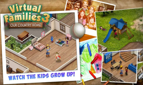 虚拟家庭3无限金币版 gameplay 虚拟家庭3游戏界面截图