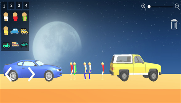 人类沙盒游乐场游戏界面