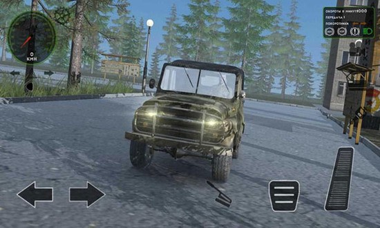 俄罗斯军用卡车模拟器无限金币版下载v0.8-俄罗斯军用卡车模拟器汉化版下载 运行截图2