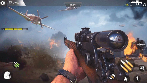 二战射击战场手游下载-二战前线1942正版免费下载最新版本v1.02 运行截图2