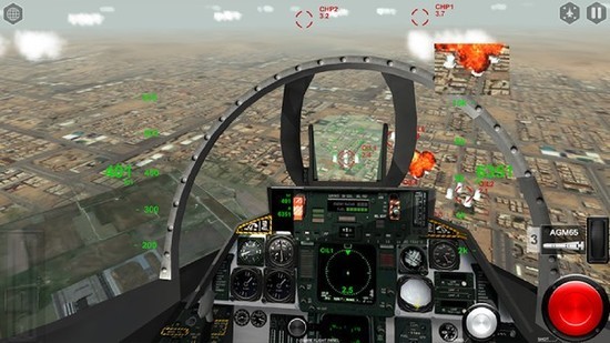 模拟空战中文版下载-模拟空战(AirFighters Pro)游戏最新下载 运行截图3