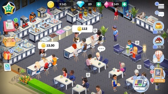 我的咖啡馆中文版下载-我的咖啡馆(my cafe)中文版安卓下载v2022.5.0.2 最新版 运行截图2