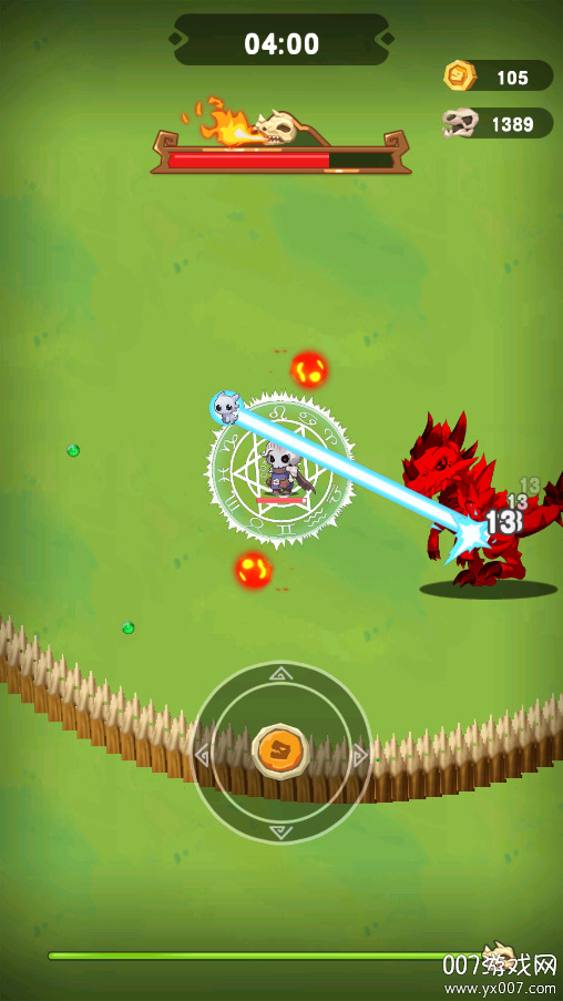 特工队割草大战割草战斗画面