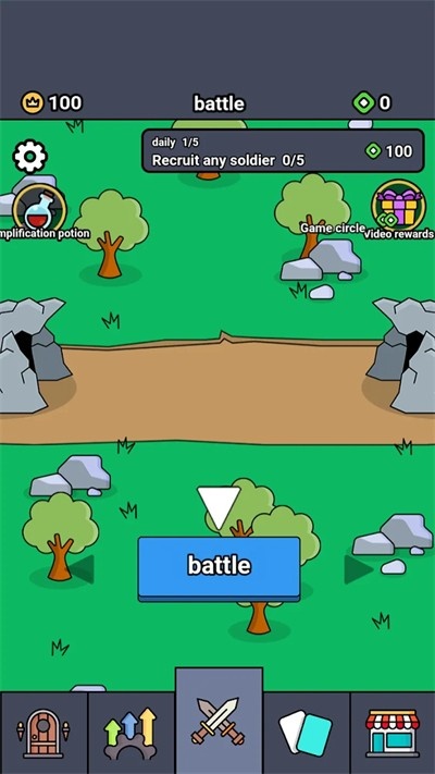 萌军出击游戏界面展示