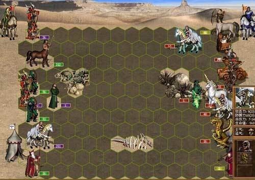 英雄无敌3死亡阴影手机版游戏界面