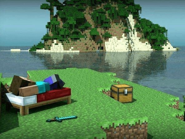 我的世界暮色森林MOD 游戏实机画面 安卓手机版v1.19 我的世界暮色森林MOD场景截图 中文版冒险地图