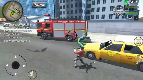 绳蛙忍者英雄维加斯 游戏场景截图