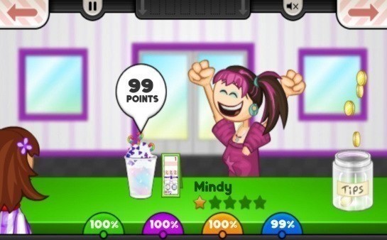 老爹冰淇淋店游戏界面展示 老爹冰淇淋店游戏截图1