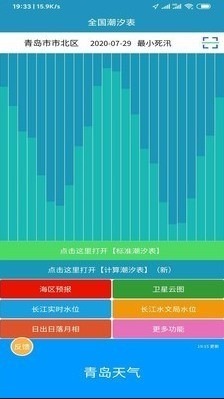 潮汐表app界面截图