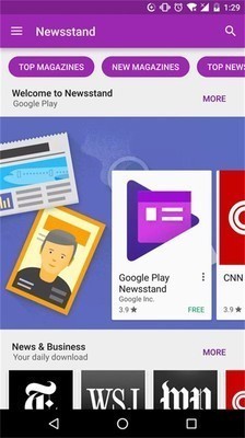google play商店界面展示