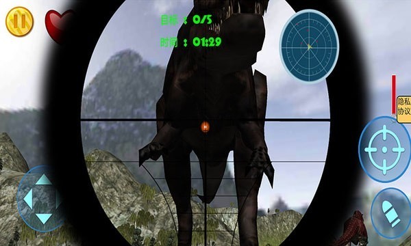 侏罗纪大逃杀像素风格战斗画面